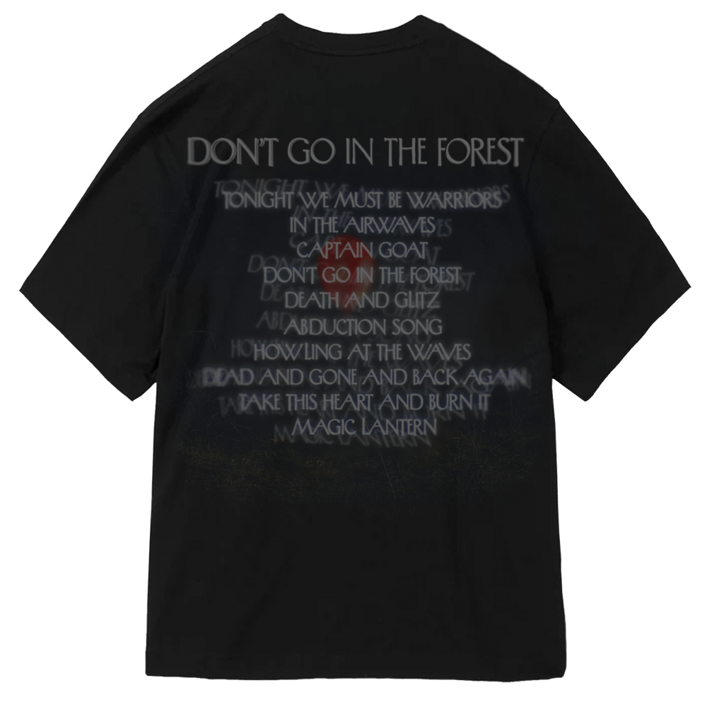 Don't Go In The Forest Album Oversized Tee
