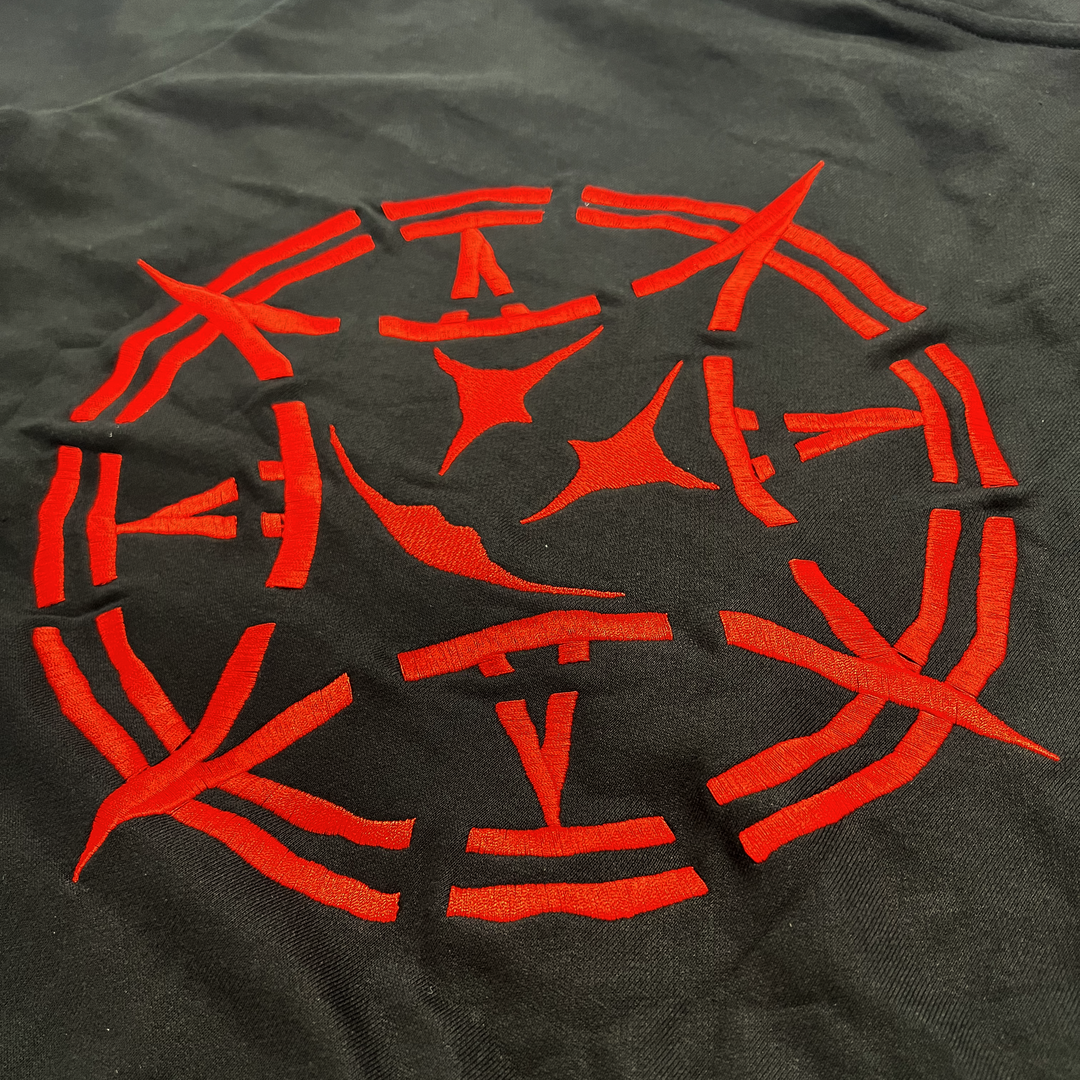 Dance Devil Dance Embroidered Hoodie