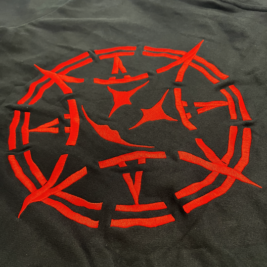 Dance Devil Dance Embroidered Hoodie