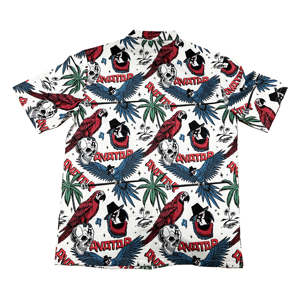 camisa hawaiana loro