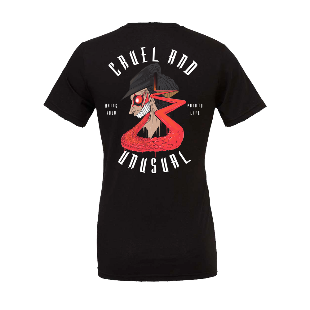 Cruel and Unusual Left Chest Tee