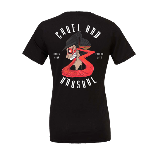 Cruel and Unusual Left Chest Tee